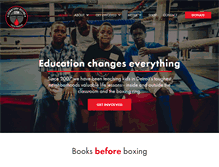 Tablet Screenshot of downtownyouthboxing.org